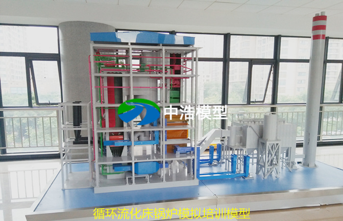 循環流化床鍋爐模擬培訓模型