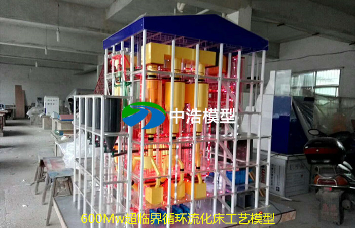 600Mw超臨界循環流化床工藝模型